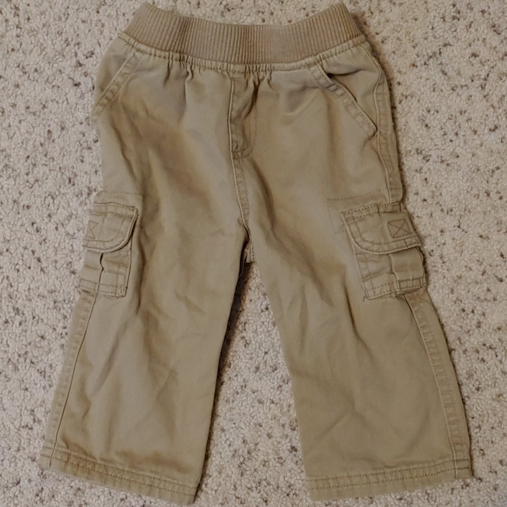 The Children's place tan cargo pants 6-9 months